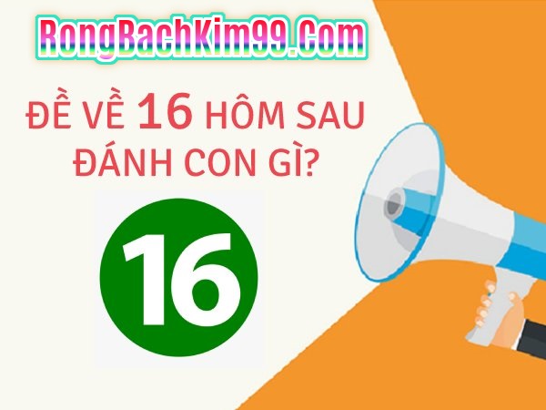 Đề về 16 hôm sau đánh con gì