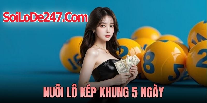 Soi cầu lô kép khung 5 ngày