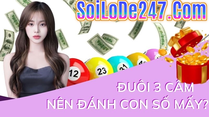 Đuôi 3 câm nên đánh con số mấy